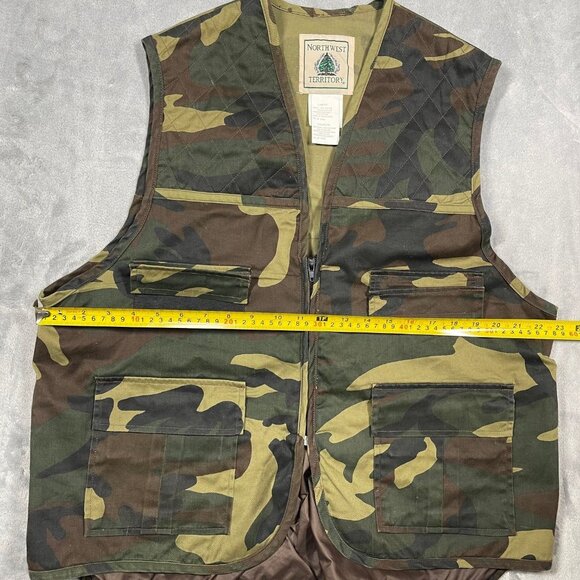 Northwest Territory Camouflage Hunting Shooting Vest Mens Large - Picture 4 of 7